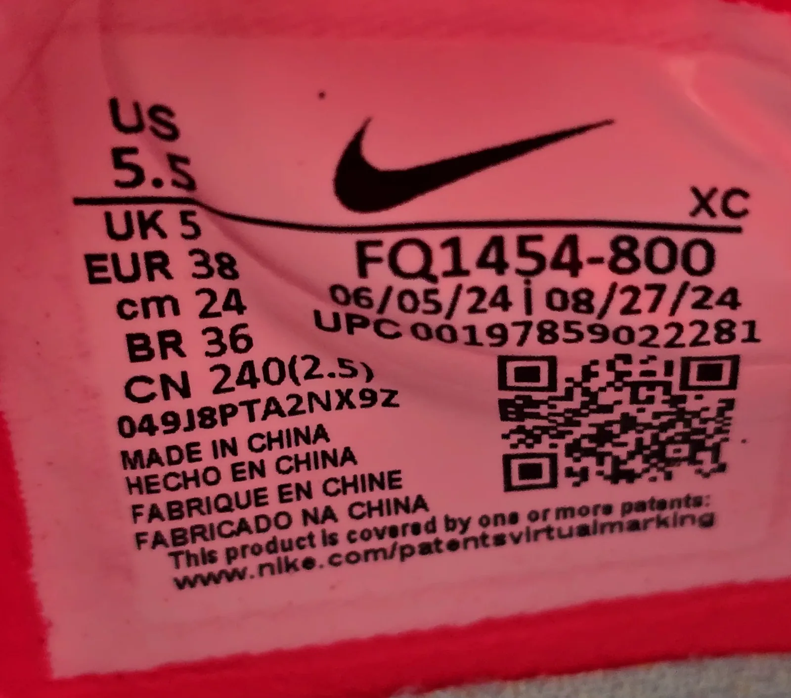 NIKE ZOOM MERCURIAL SUPERFLY 10 ELITE FG 8