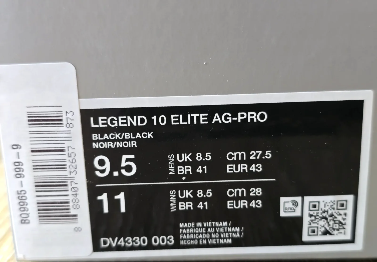 NIKE TIEMPO LEGEND 10 ELITE AG-PRO 9