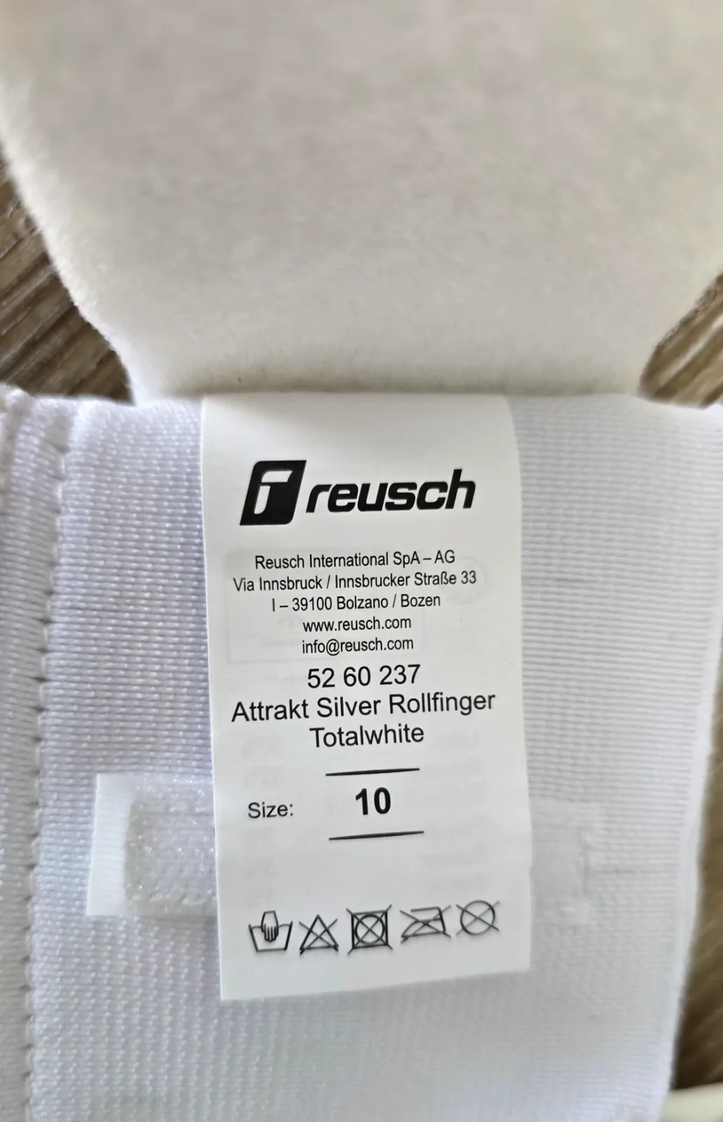 Brankářské rukavice Reusch Attrakt Silver Roll Finger GK 10