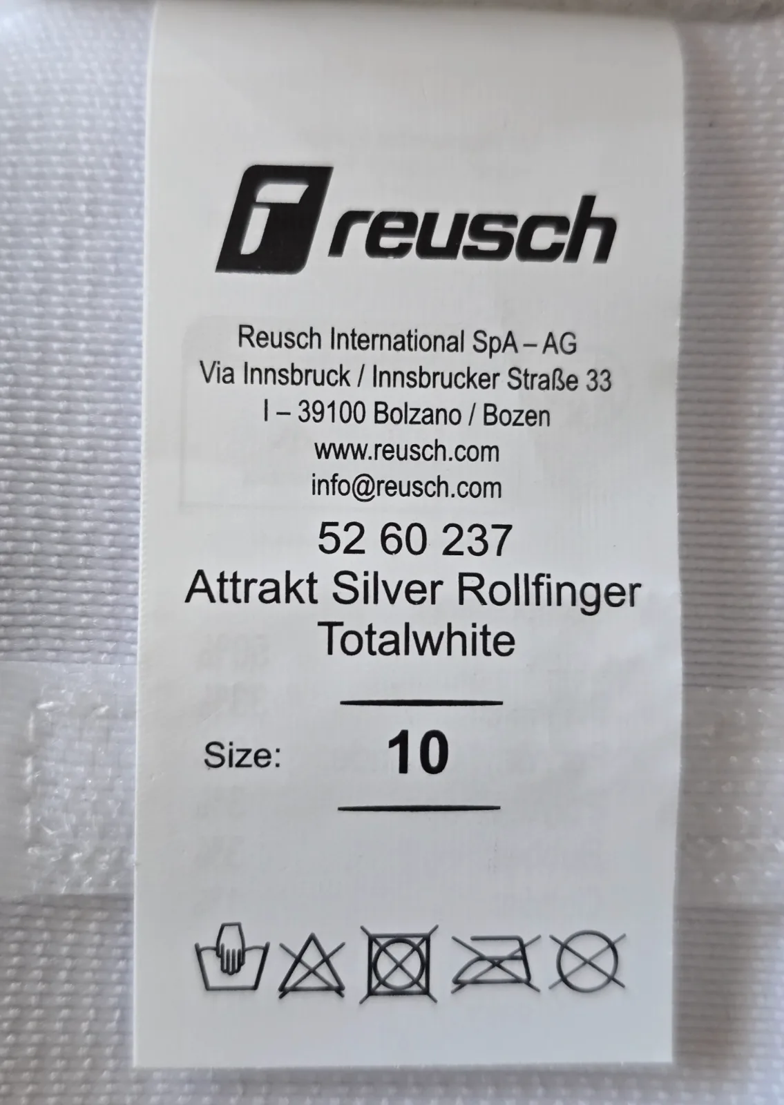 Brankářské rukavice Reusch Attrakt Silver Roll Finger GK 4