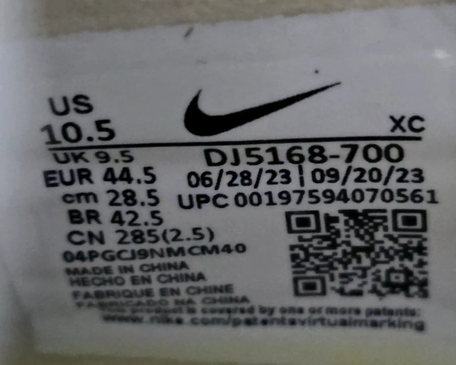 NIKE ZOOM MERCURIAL VAPOR 15 ELITE SG-PRO AC 9