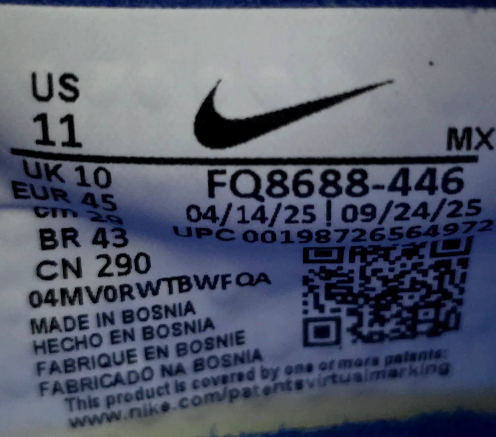 NIKE ZOOM MERCURIAL VAPOR 16 ELITE SG-PRO 8