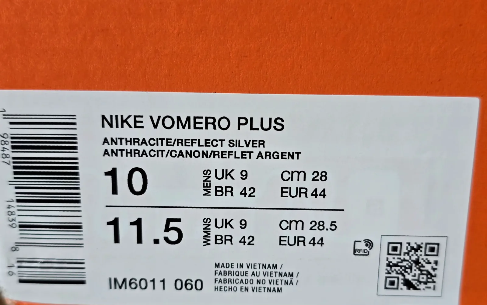 NIKE VOMERO PLUS 9