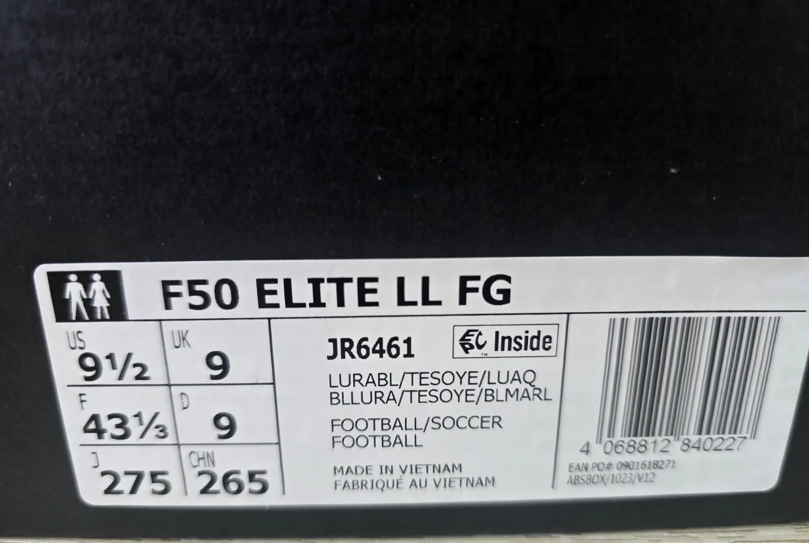ADIDAS F50 ELITE LL FG 9