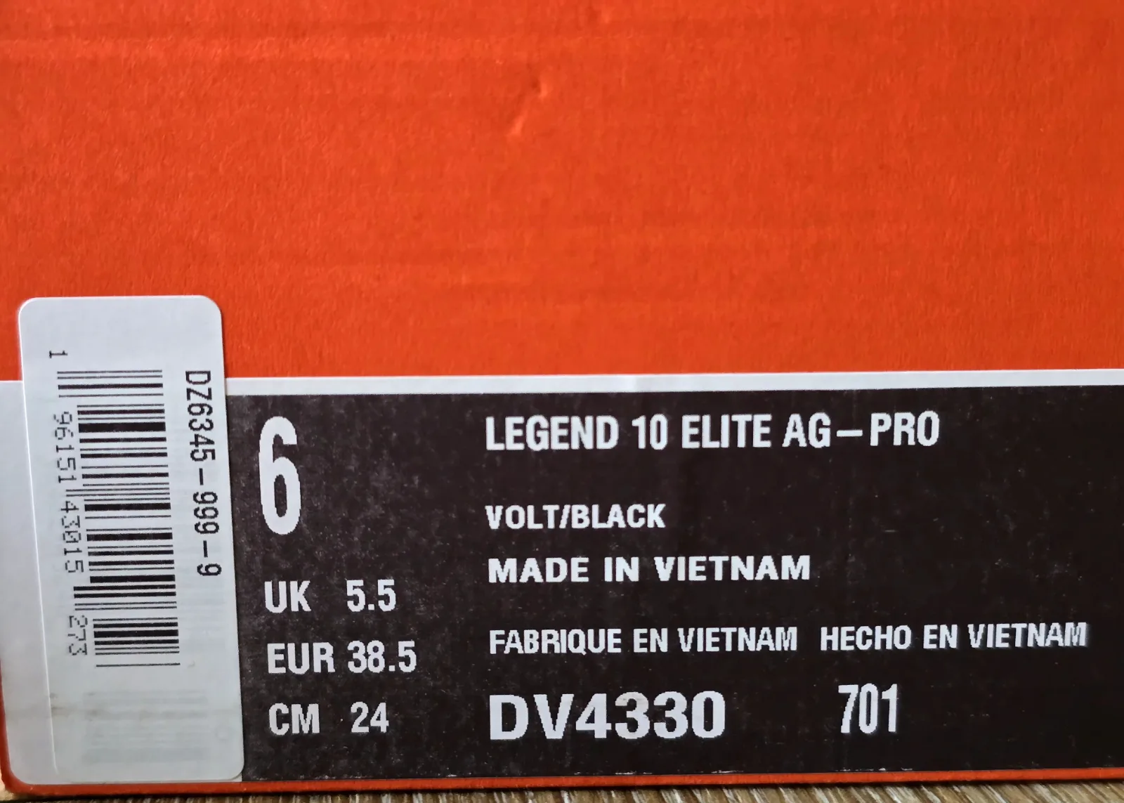 NIKE TIEMPO LEGEND 10 ELITE AG-PRO 9