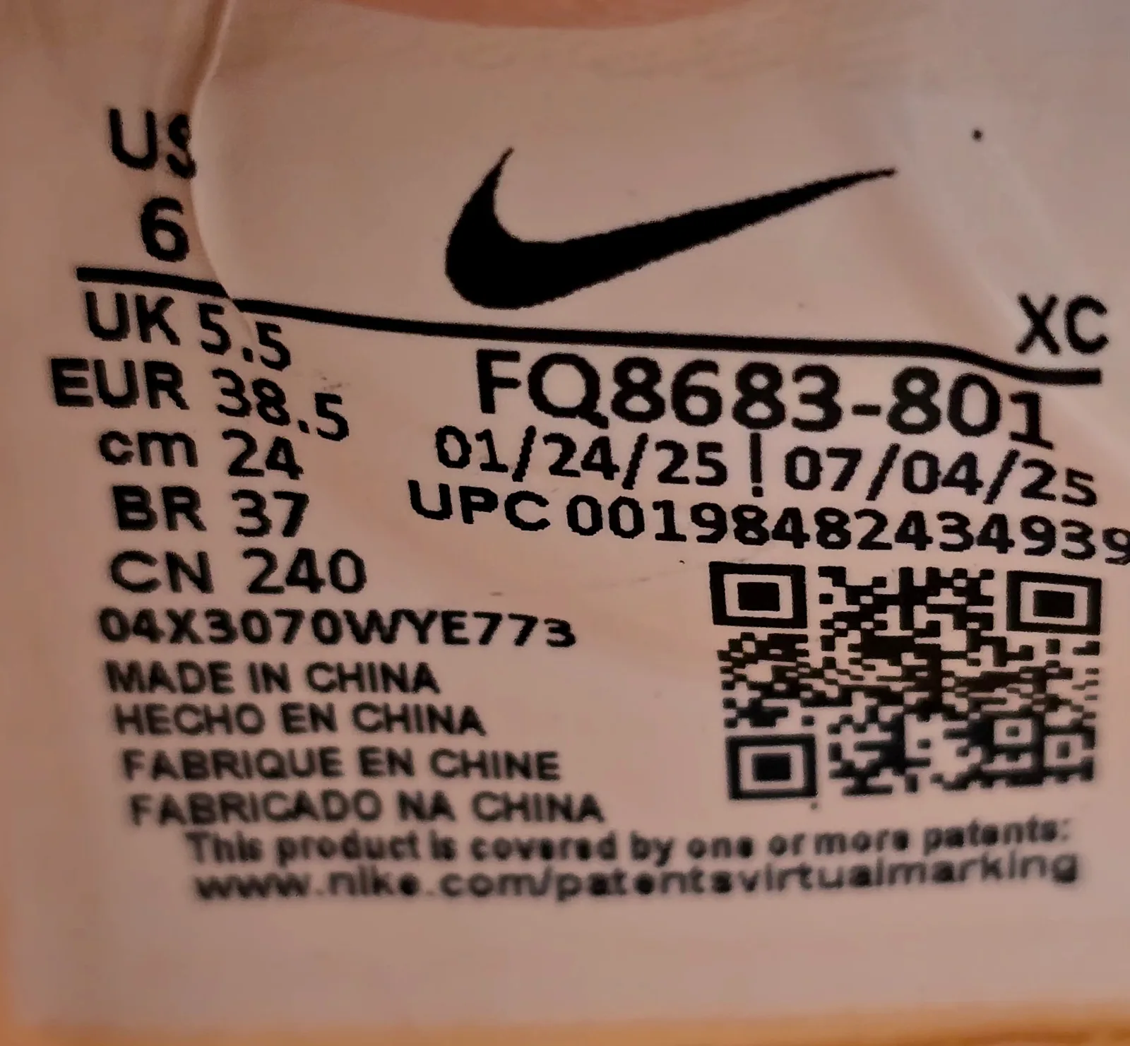 NIKE ZOOM MERCURIAL VAPOR 16 ELITE KM FG 8