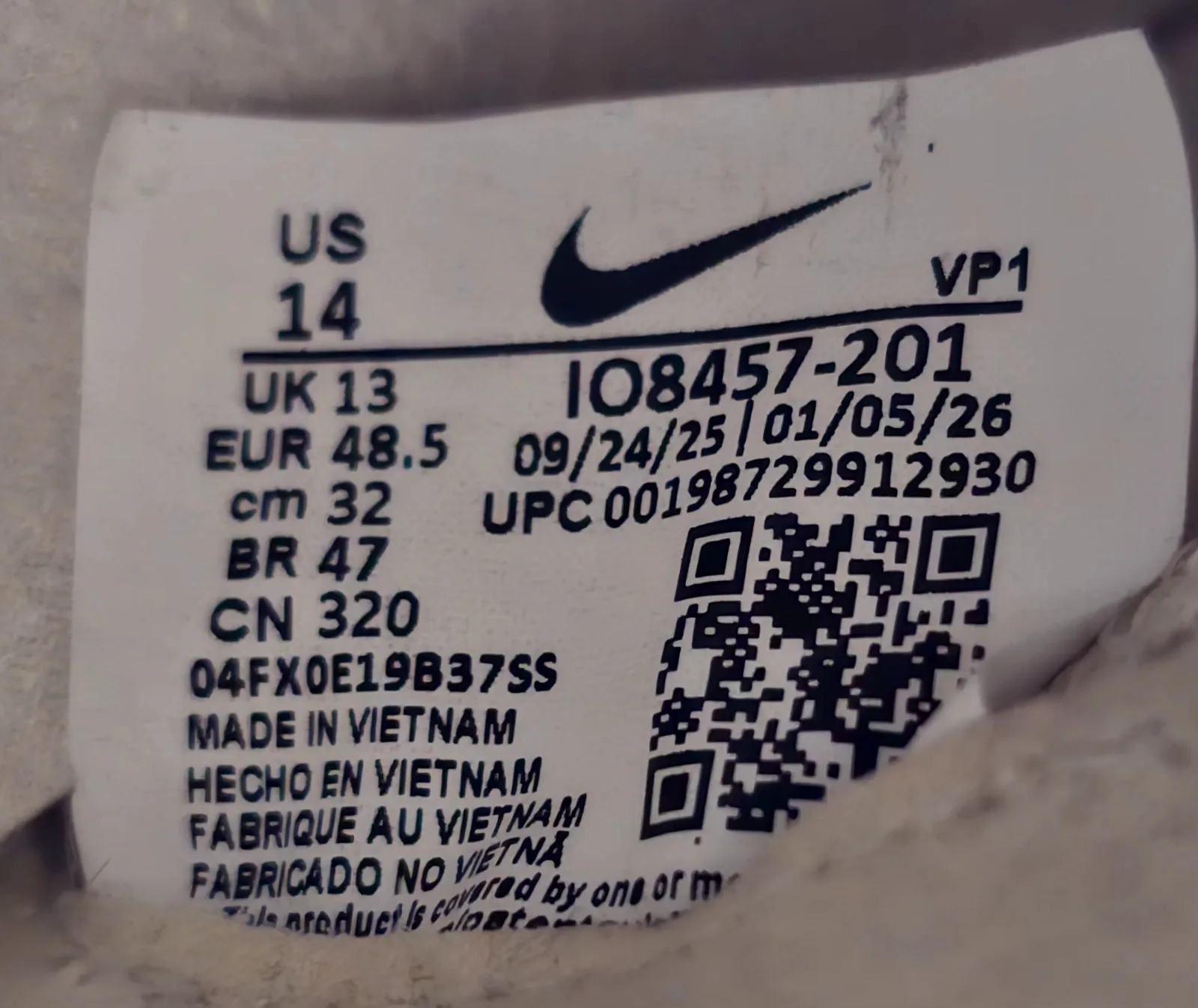 NIKE TIEMPO MAESTRO ELITE FG NU3 8