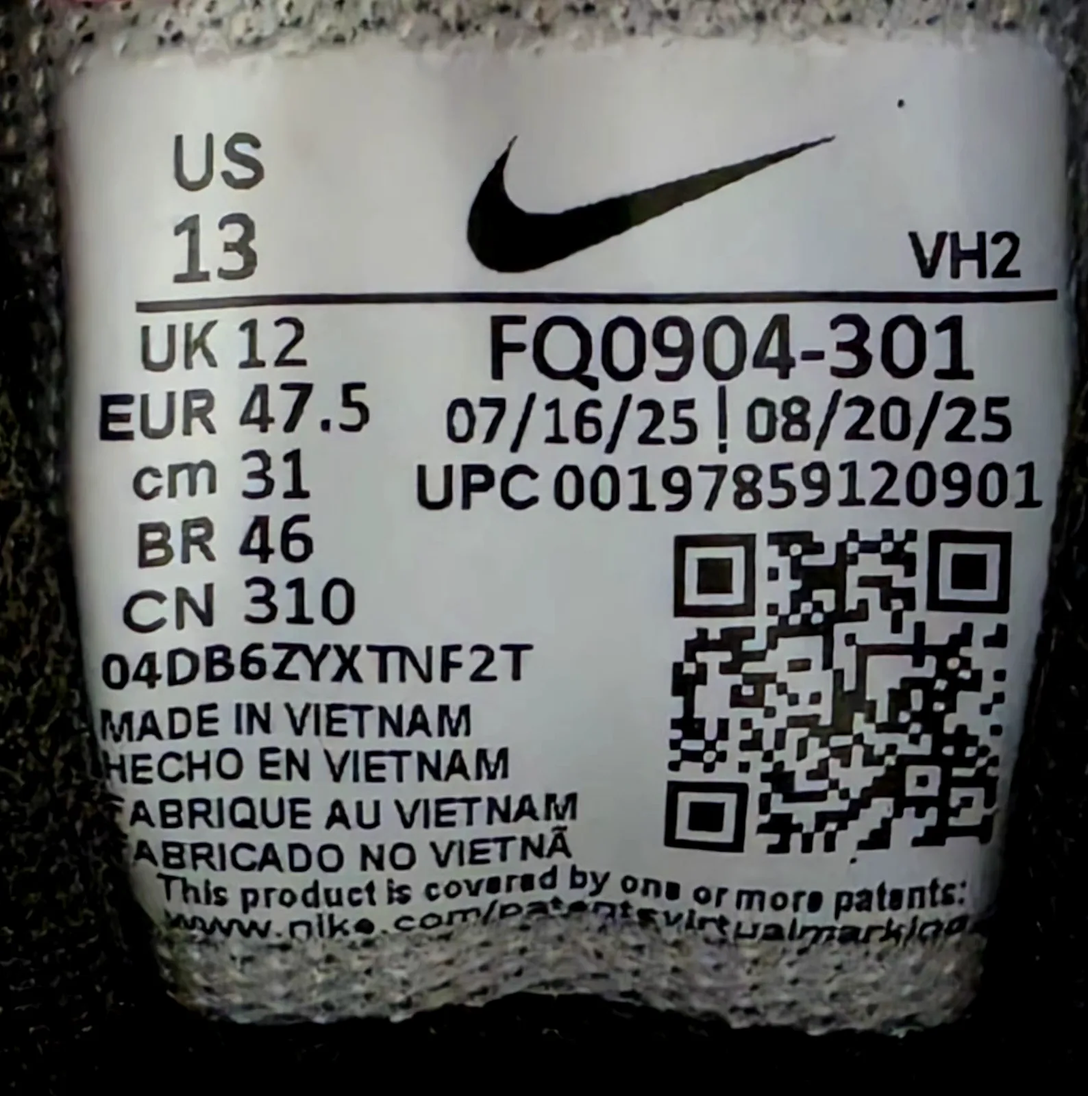 NIKE JUNIPER TRAIL 3 8