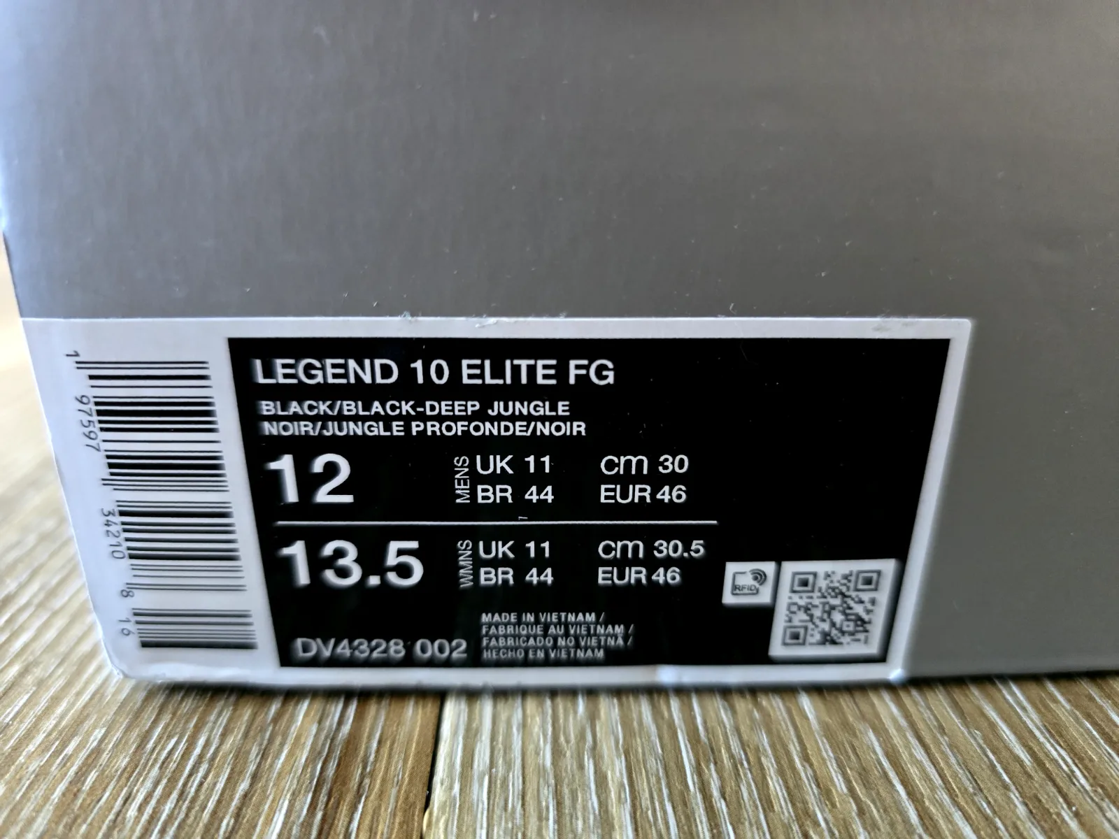 NIKE TIEMPO LEGEND 10 ELITE FG 9