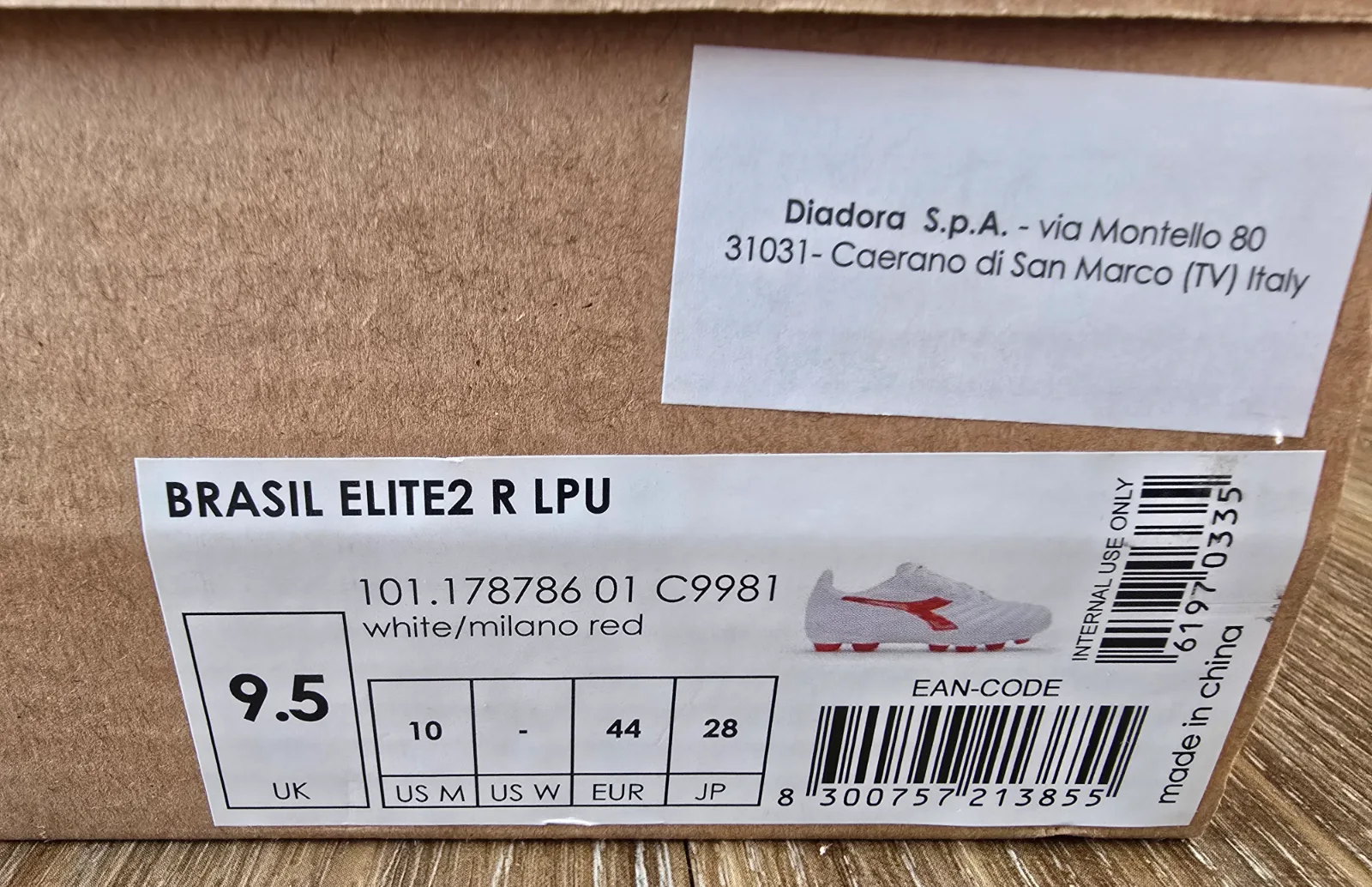 DIADORA BRASIL ELITE2 R LPU 9