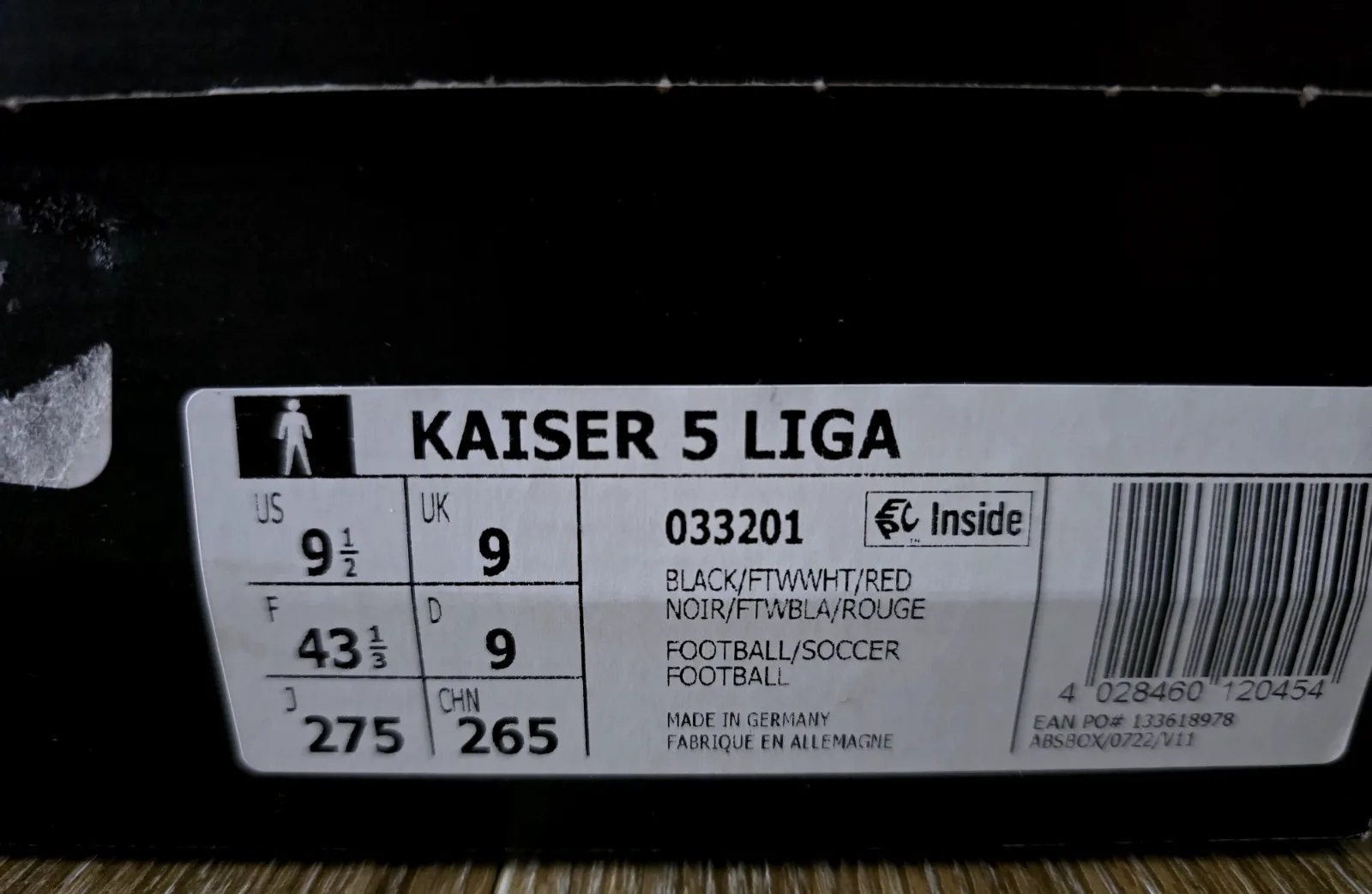 ADIDAS KAISER 5 LIGA FG 8
