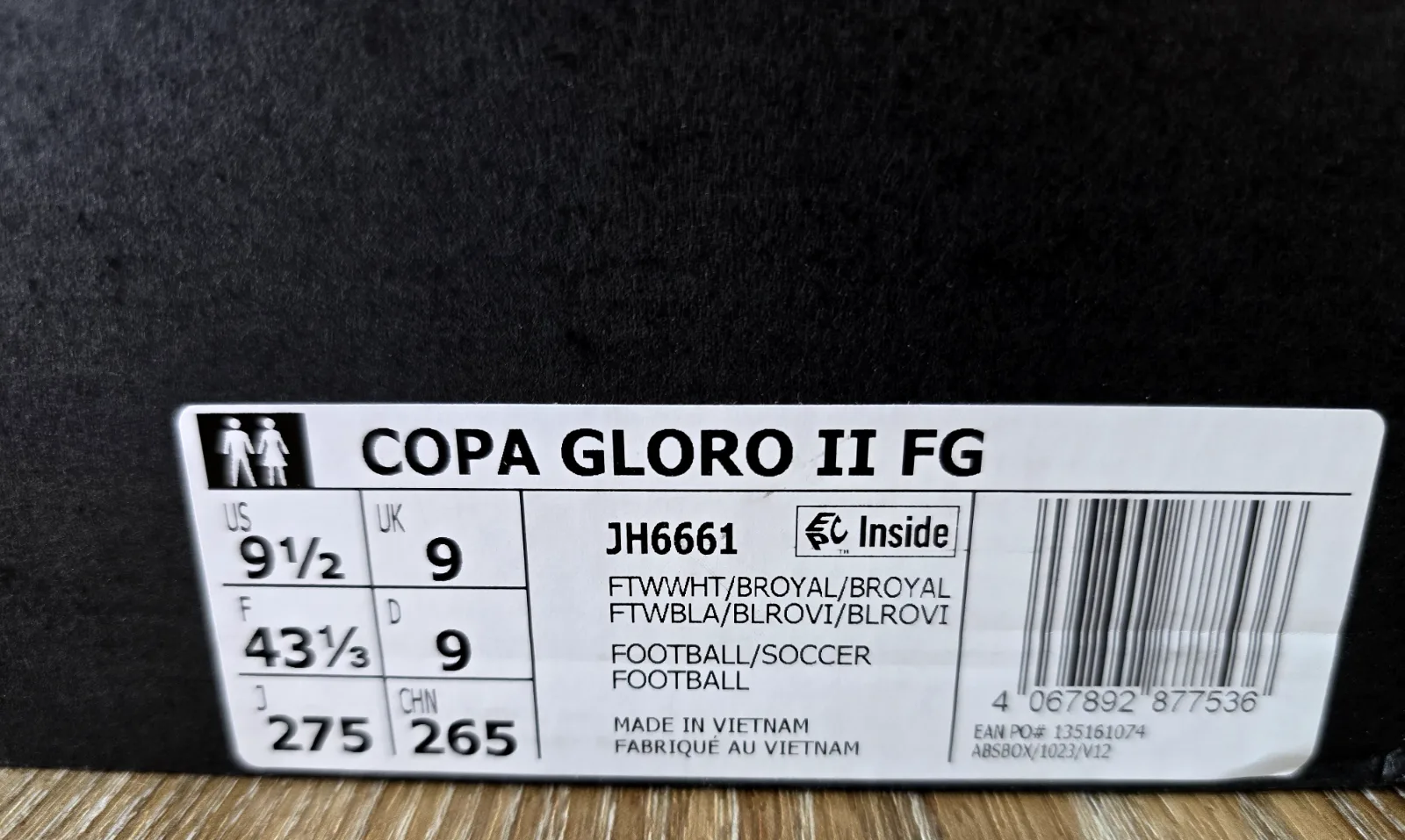 ADIDAS COPA GLORO II FG 8