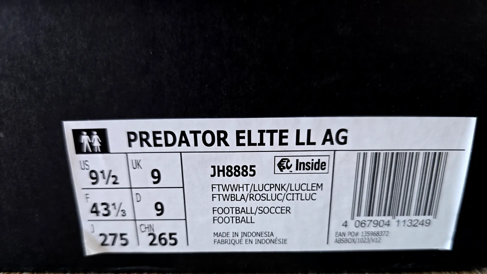 ADIDAS PREDATOR ELITE LL AG 8