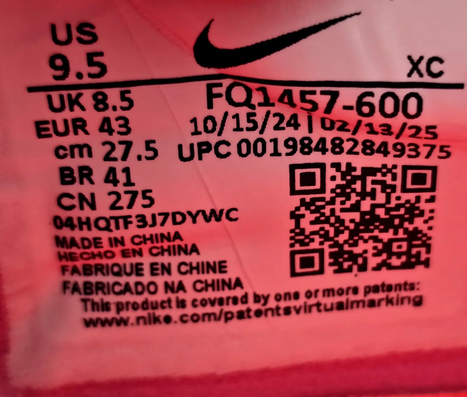 NIKE AIR ZOOM MERCURIAL VAPOR 16 ELITE FG 8