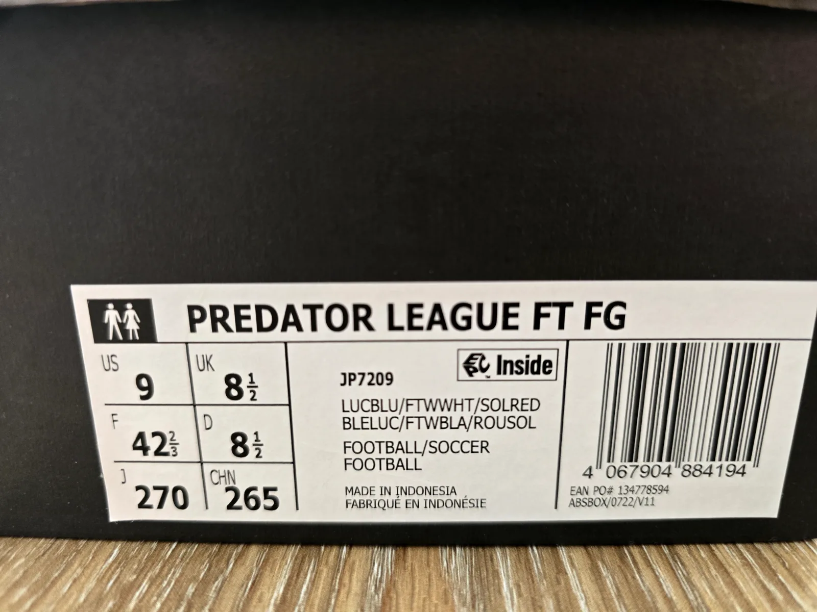 ADIDAS PREDATOR LEAGUE FT FG 8