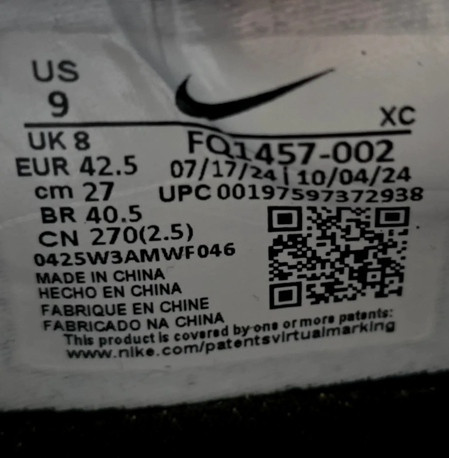 NIKE AIR ZOOM MERCURIAL VAPOR 16 ELITE FG 8