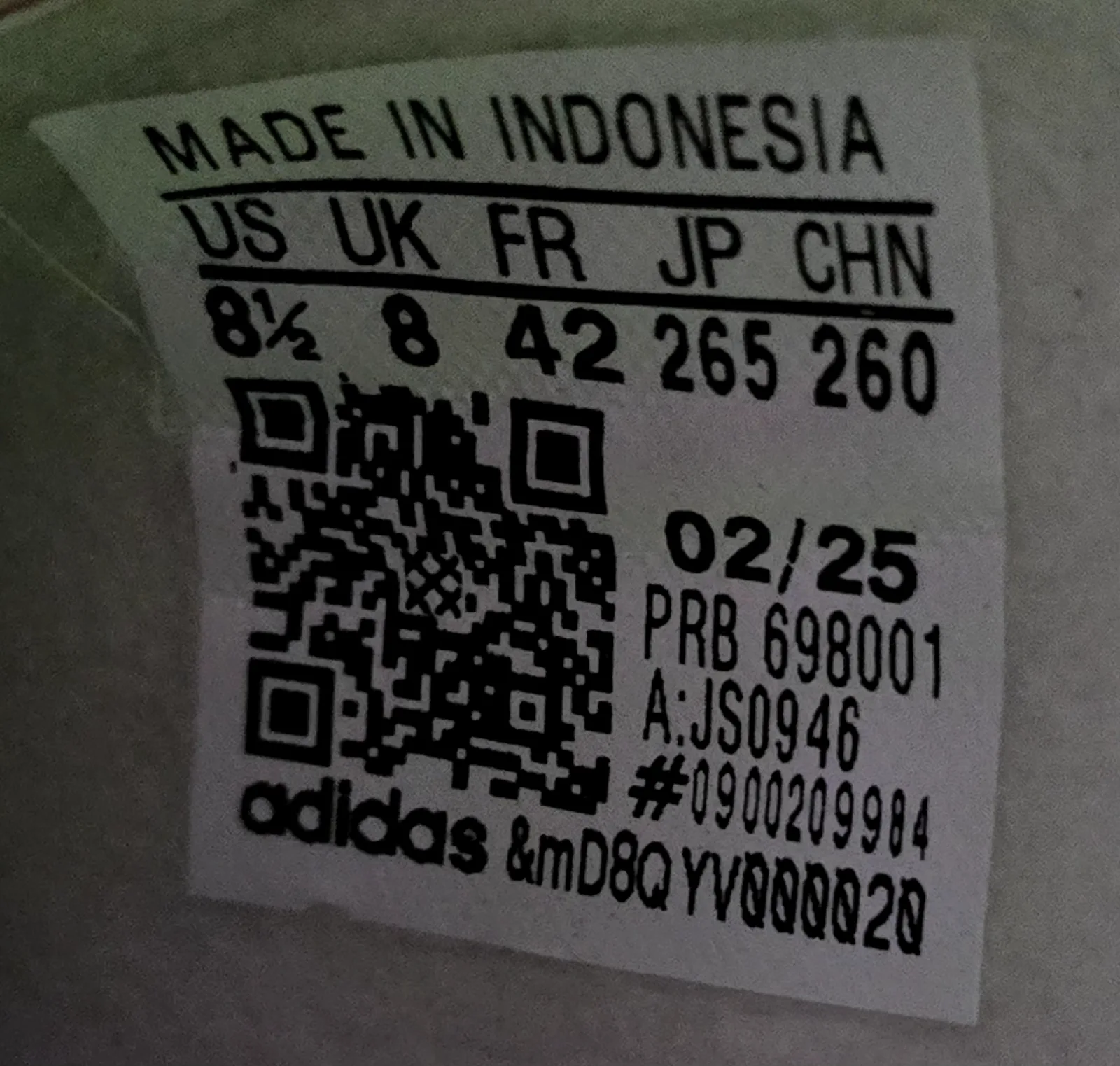 ADIDAS PREDATOR ELITE AG 8