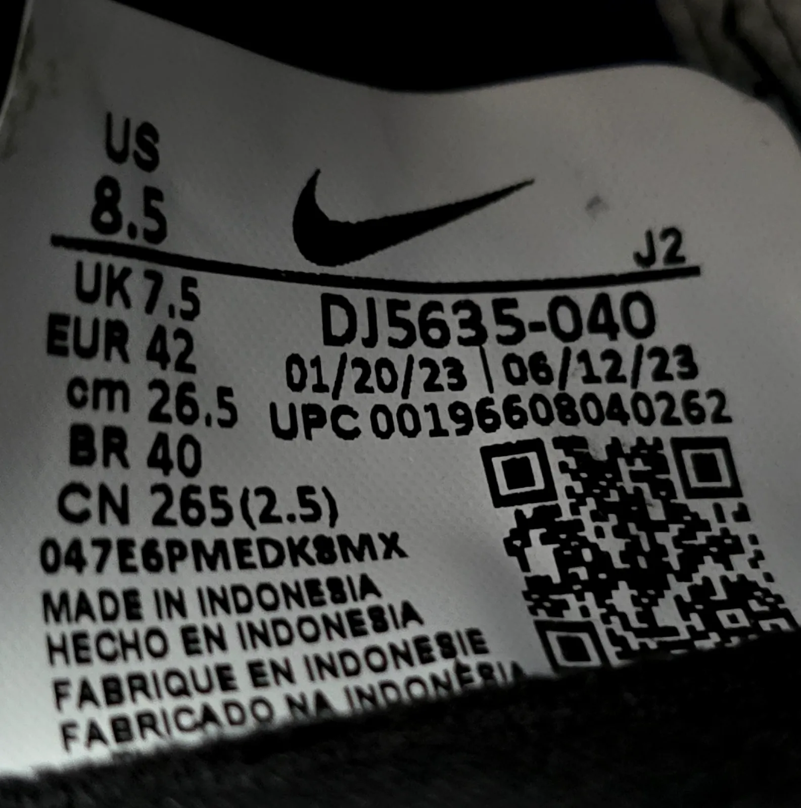 NIKE ZOOM MERCURIAL VAPOR 15 ACADEMY TF 8