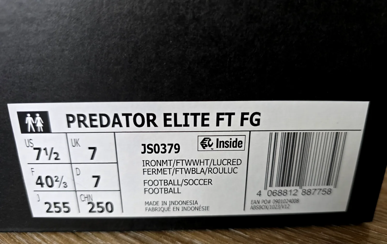 ADIDAS PREDATOR ELITE FT FG 8