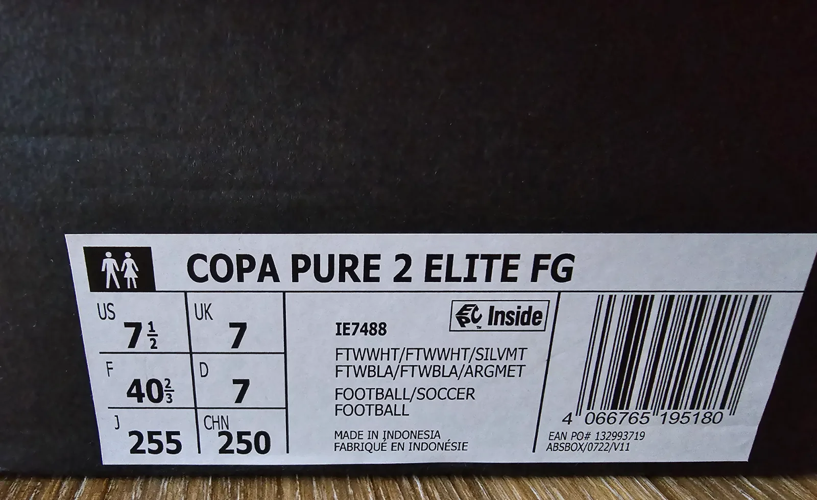 ADIDAS COPA PURE 2 ELITE FG 9