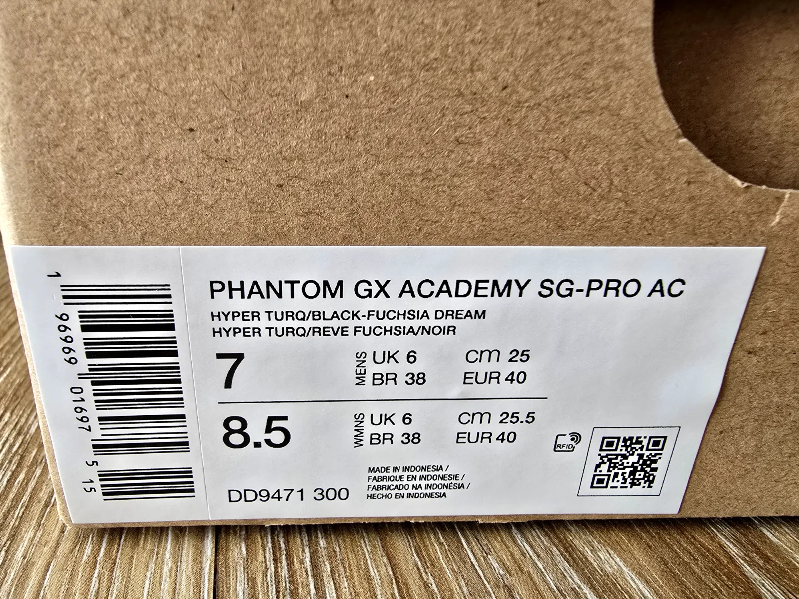 NIKE PHANTOM GX ACADEMY SG-PRO AC 8