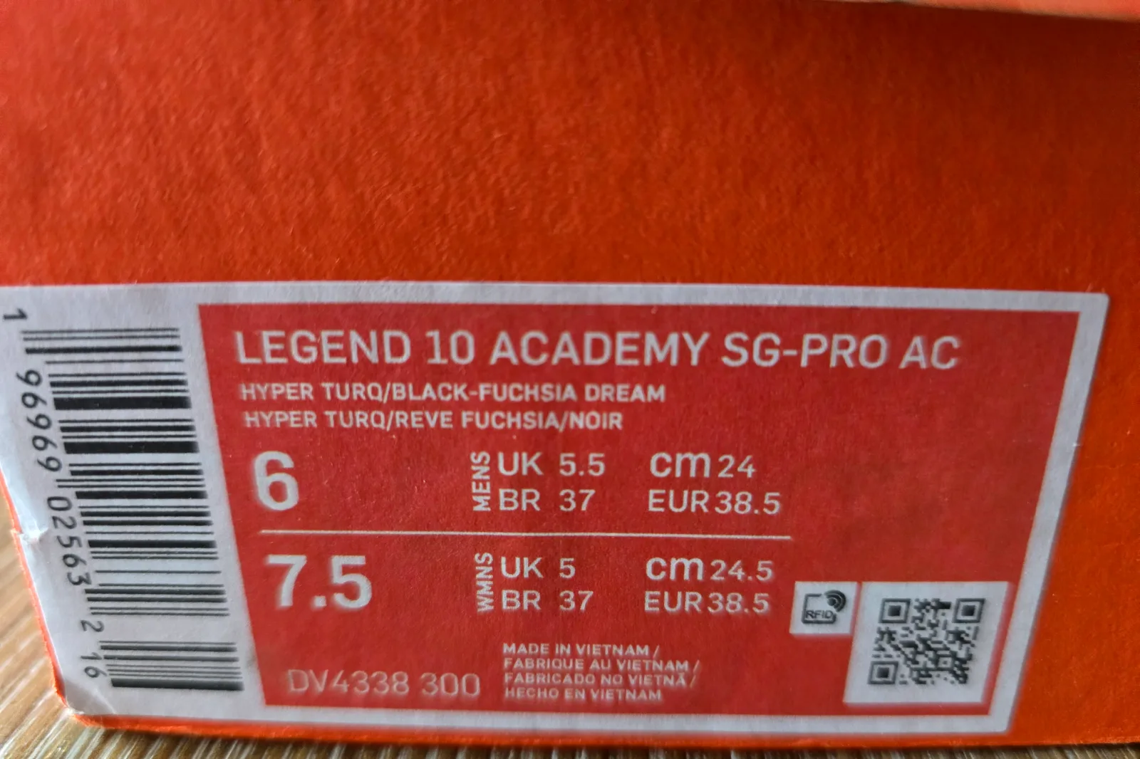 NIKE TIEMPO LEGEND 10 ACADEMY SG-PRO AC 8