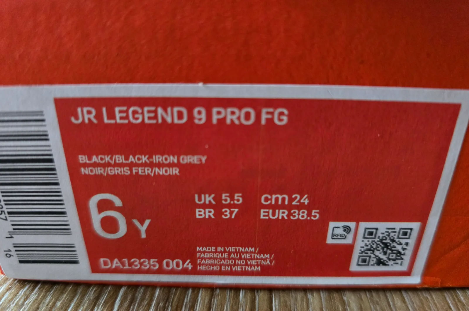 NIKE TIEMPO LEGEND 9 PRO FG 9