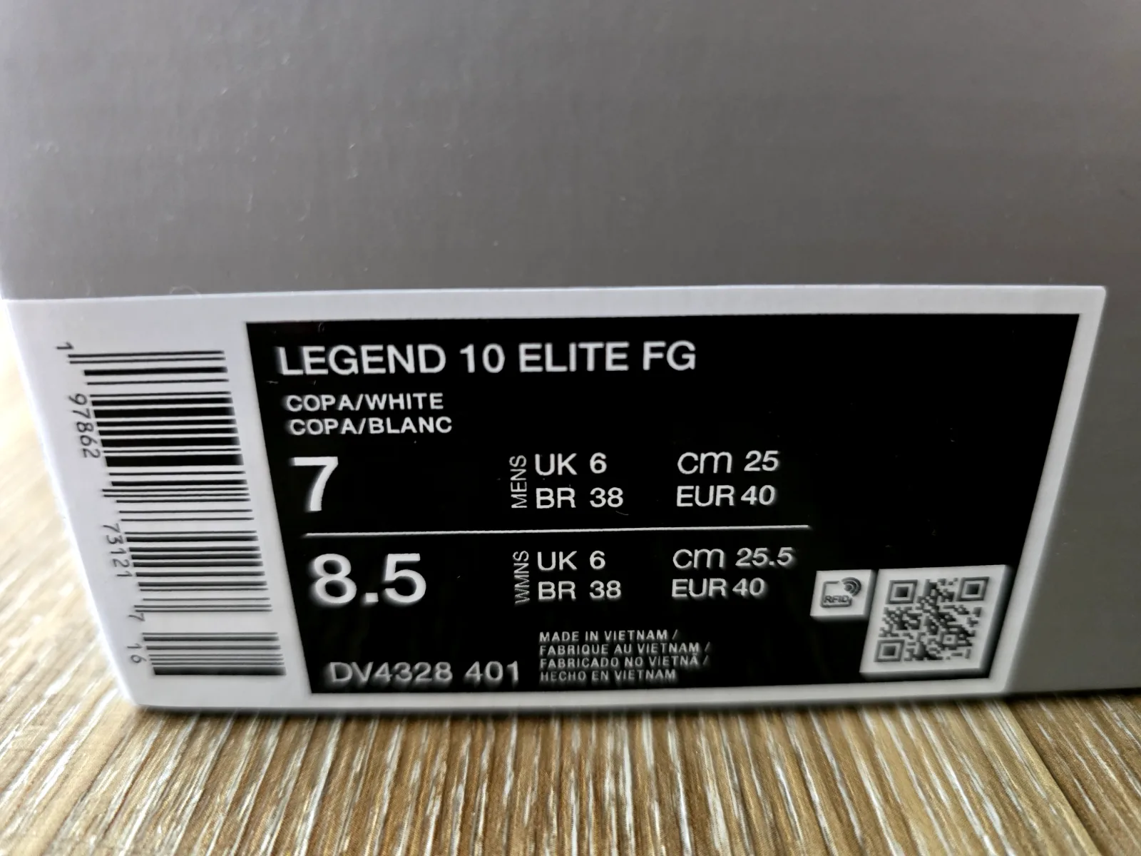 NIKE TIEMPO LEGEND 10 ELITE FG 9