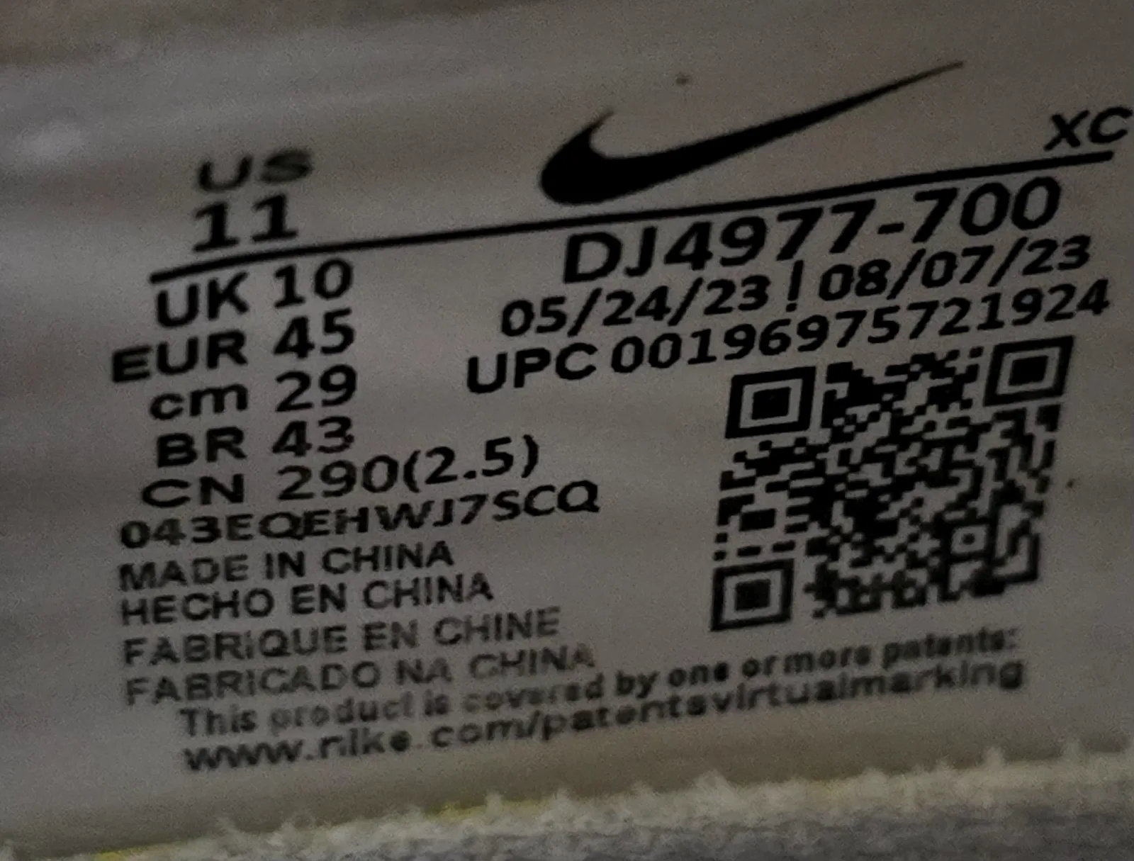 NIKE AIR ZOOM MERCURIAL SUPERFLY 9 ELITE FG 8