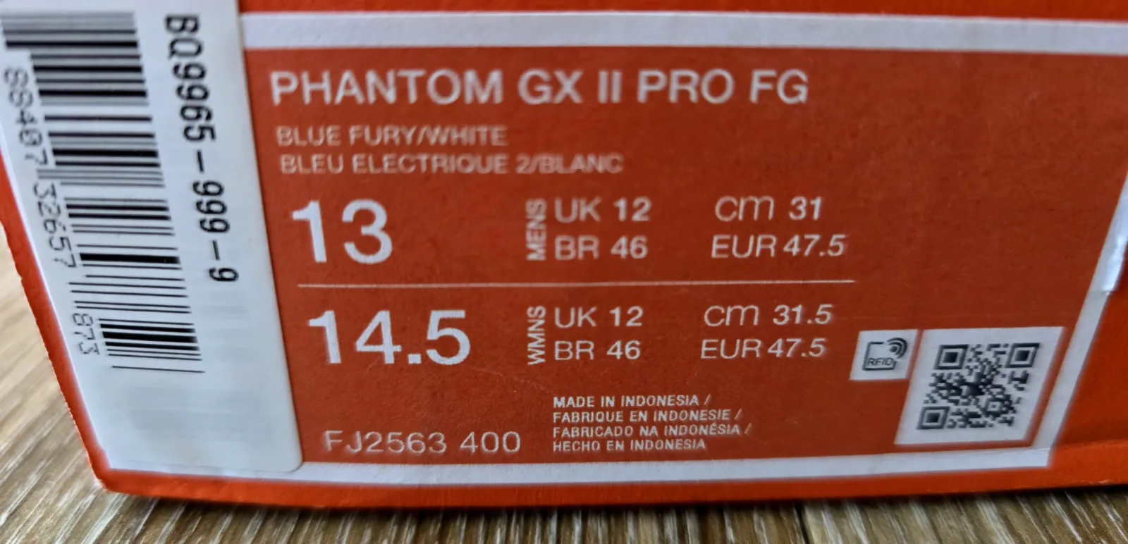 NIKE PHANTOM GX II PRO FG 9