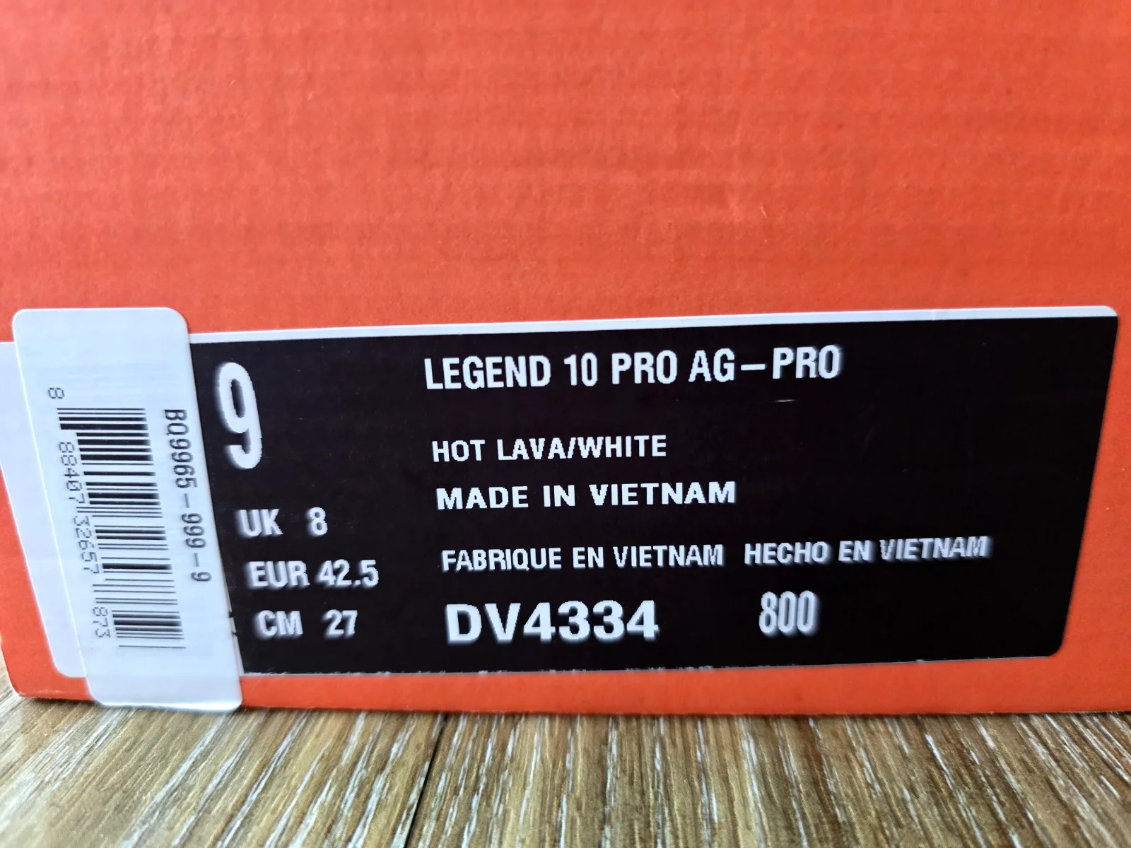 NIKE TIEMPO LEGEND 10 PRO AG-PRO 9