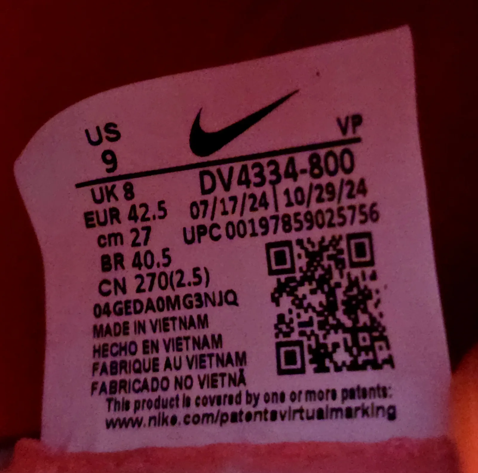 NIKE TIEMPO LEGEND 10 PRO AG-PRO 8