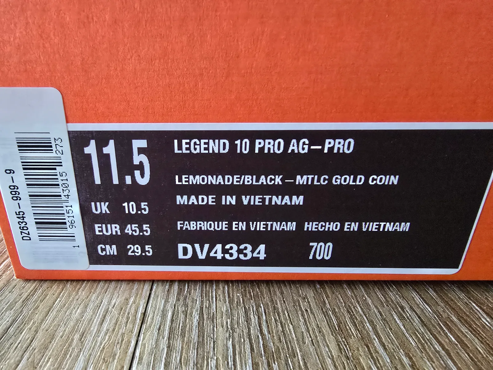 NIKE TIEMPO LEGEND 10 PRO AG-PRO 9