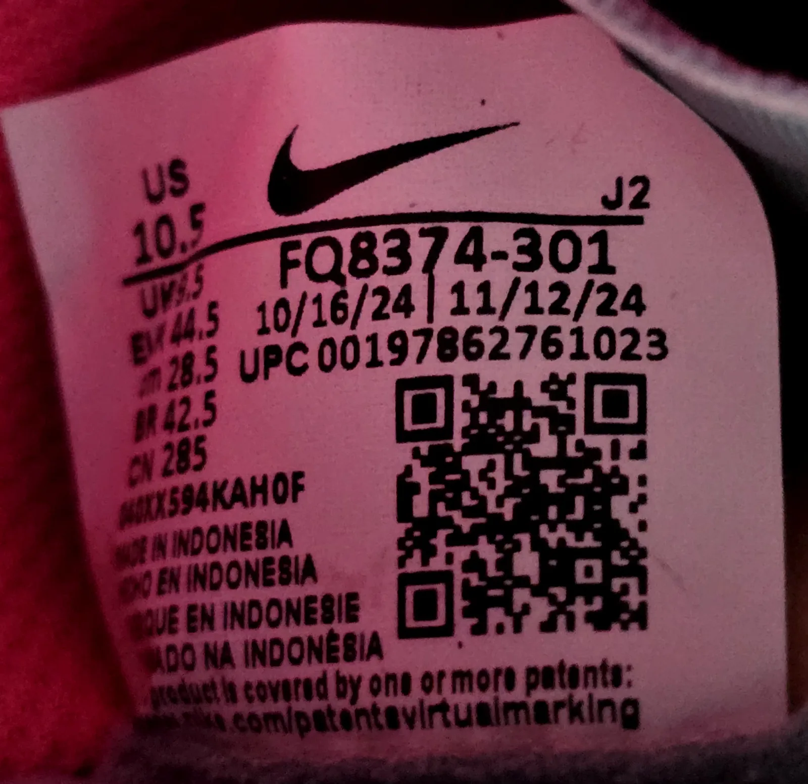 NIKE AIR ZOOM MERCURIAL VAPOR 16 ACADEMY FG/MG 8