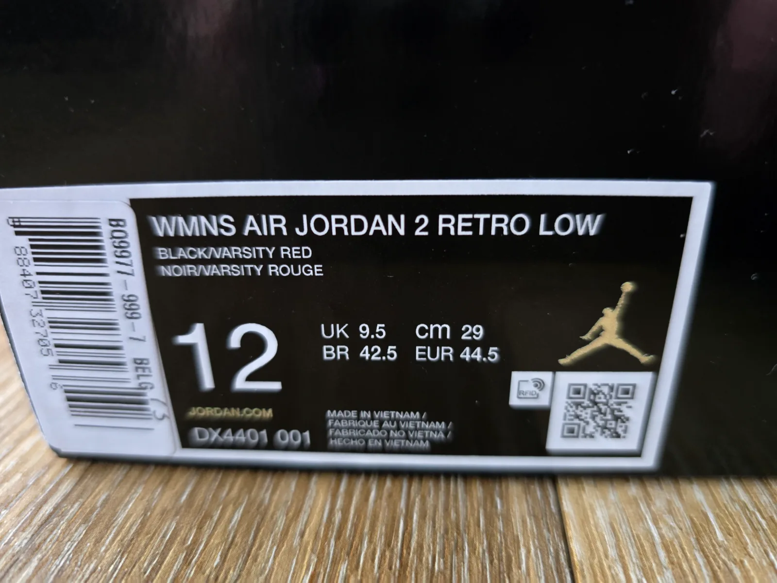 AIR JORDAN WMNS 2 RETRO LOW 9
