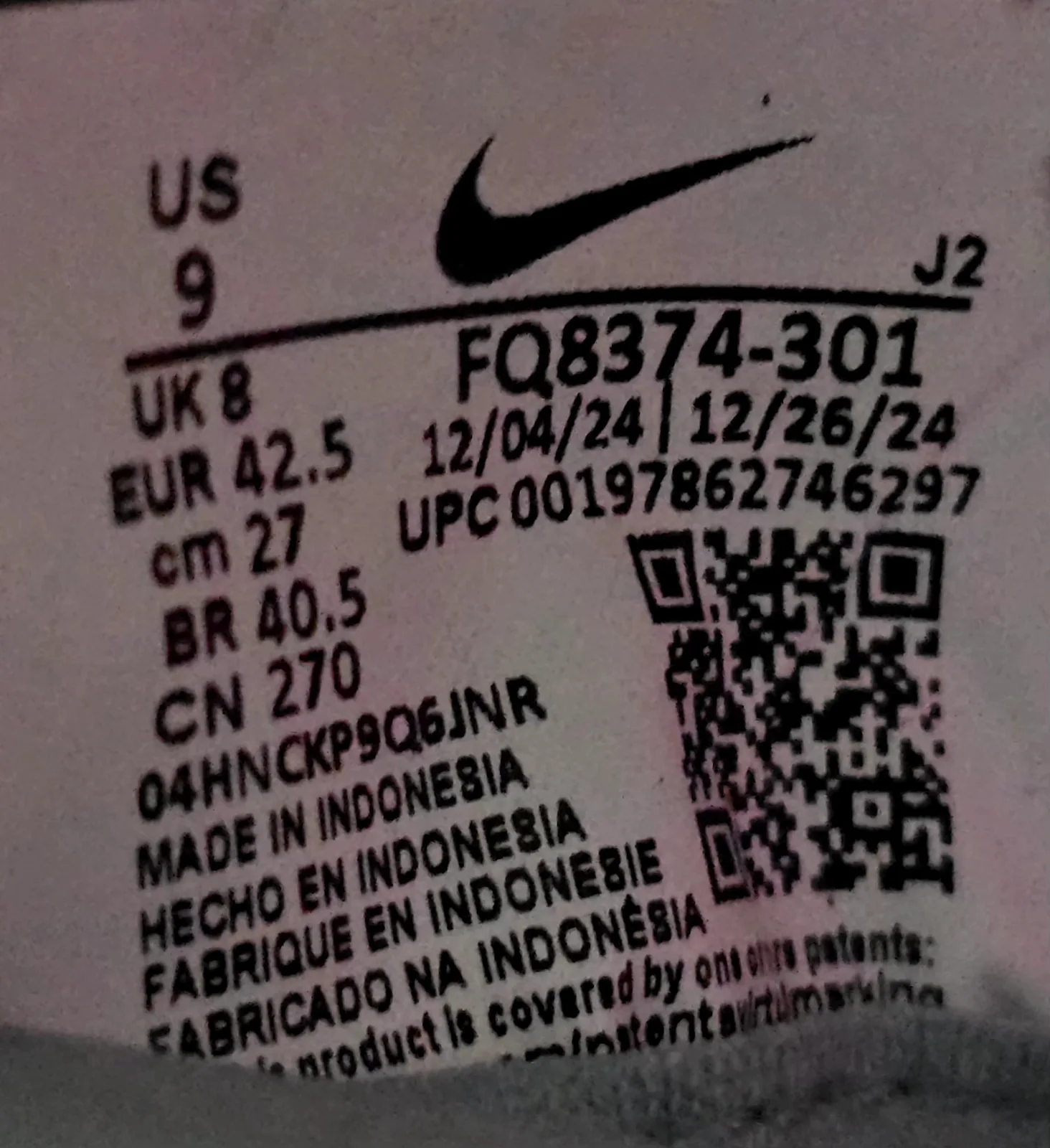 NIKE AIR ZOOM MERCURIAL VAPOR 16 ACADEMY FG/MG 8