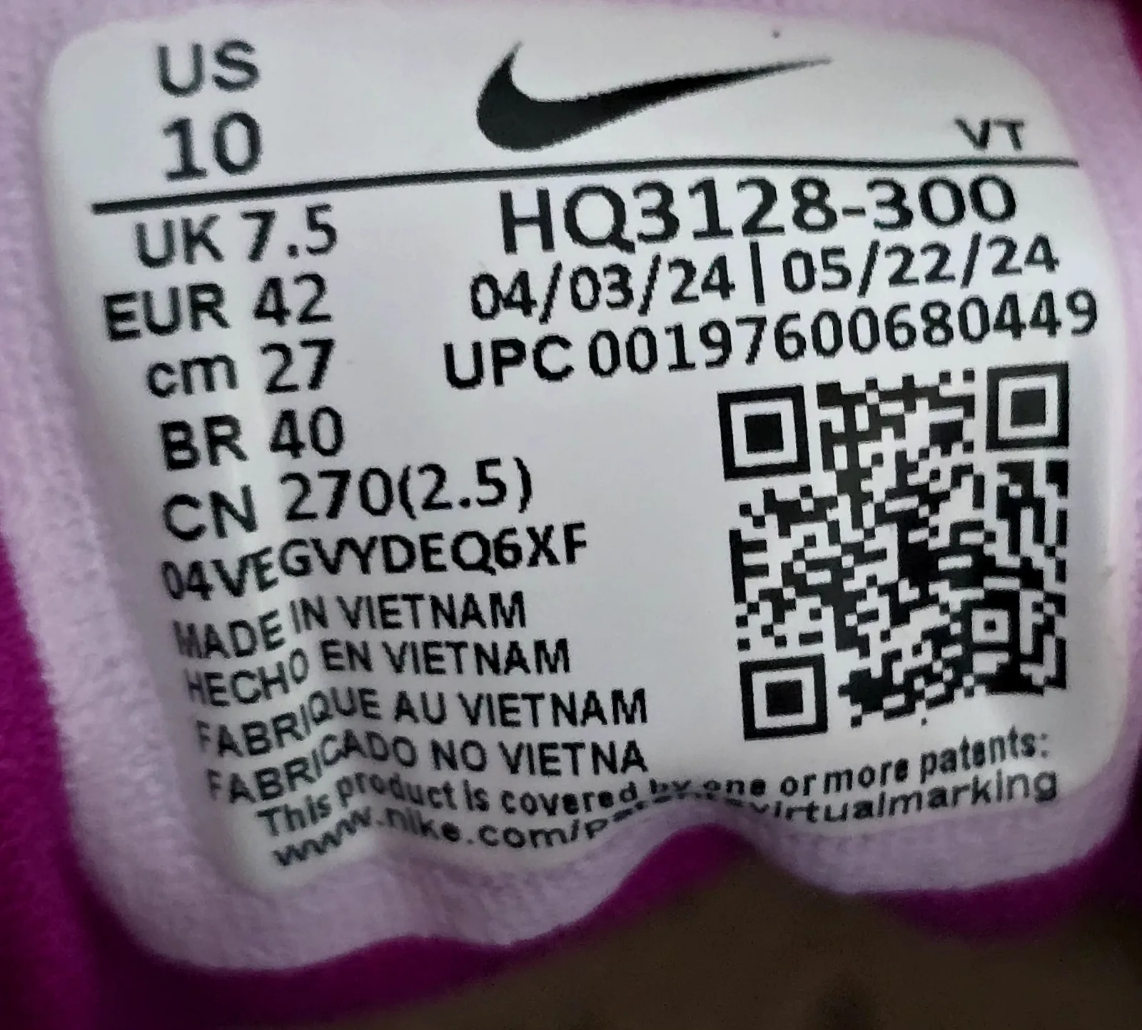 NIKE REACTX INFINITY RN 4 GTX 7