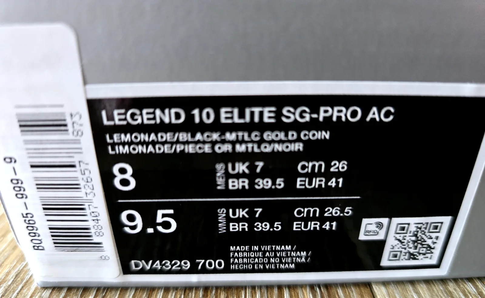 NIKE TIEMPO LEGEND 10 ELITE SG-PRO AC 9