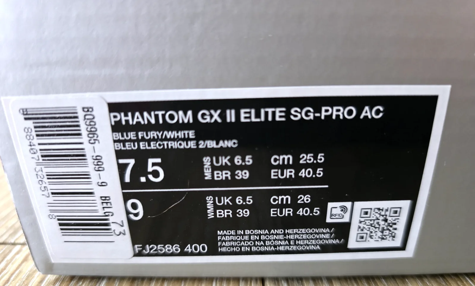 NIKE PHANTOM GX 2 ELITE SG-PRO AC 9