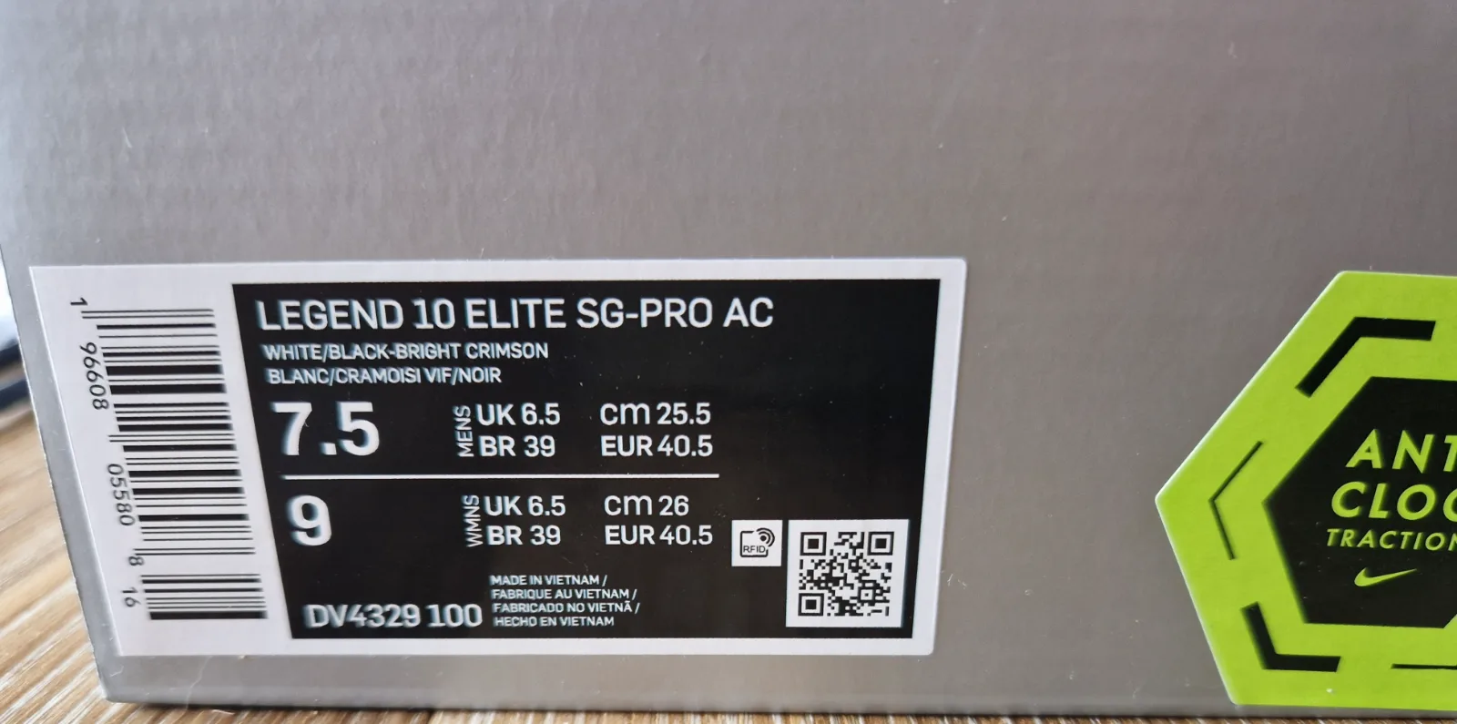 NIKE TIEMPO LEGEND 10 ELITE SG-PRO AC 9