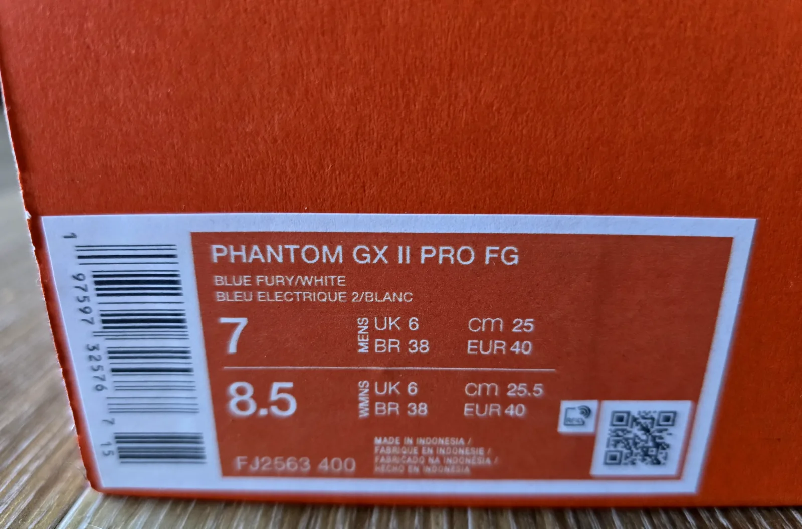 NIKE PHANTOM GX II PRO FG 9