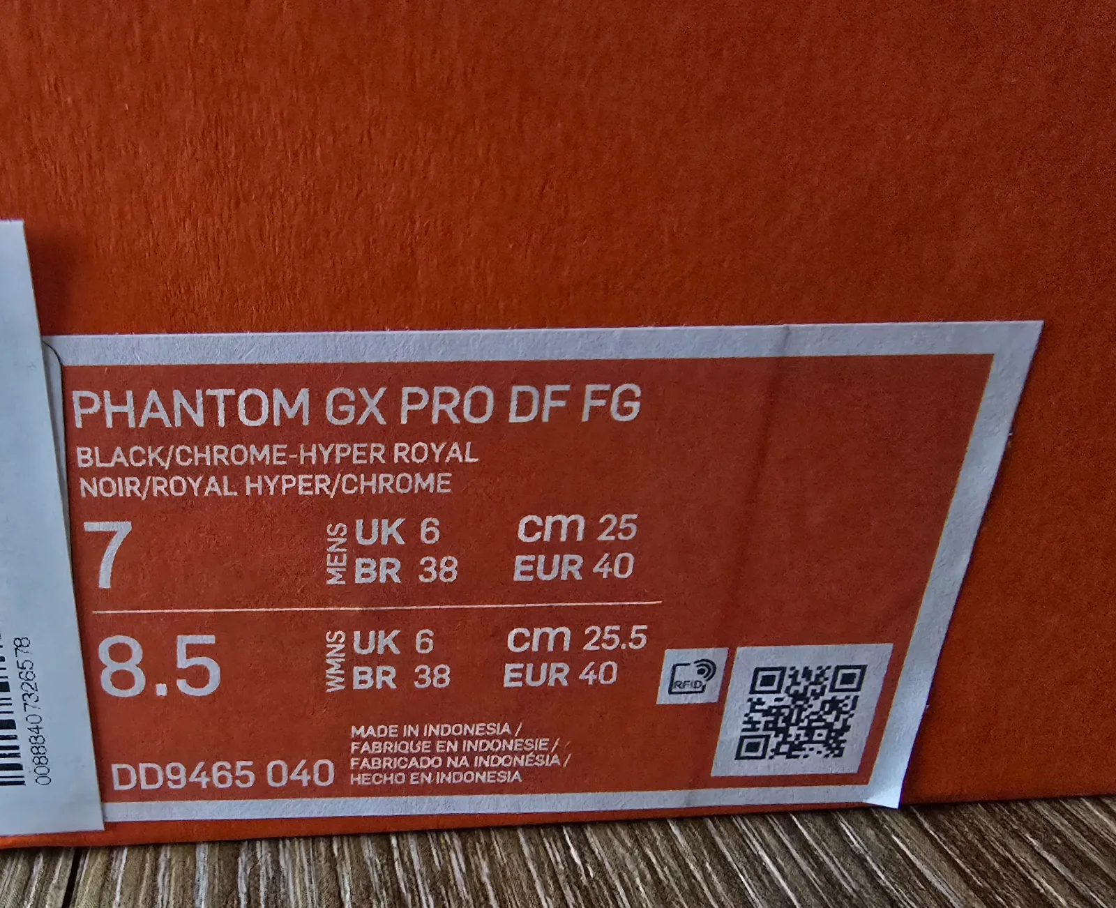 NIKE PHANTOM GX PRO DF FG 9