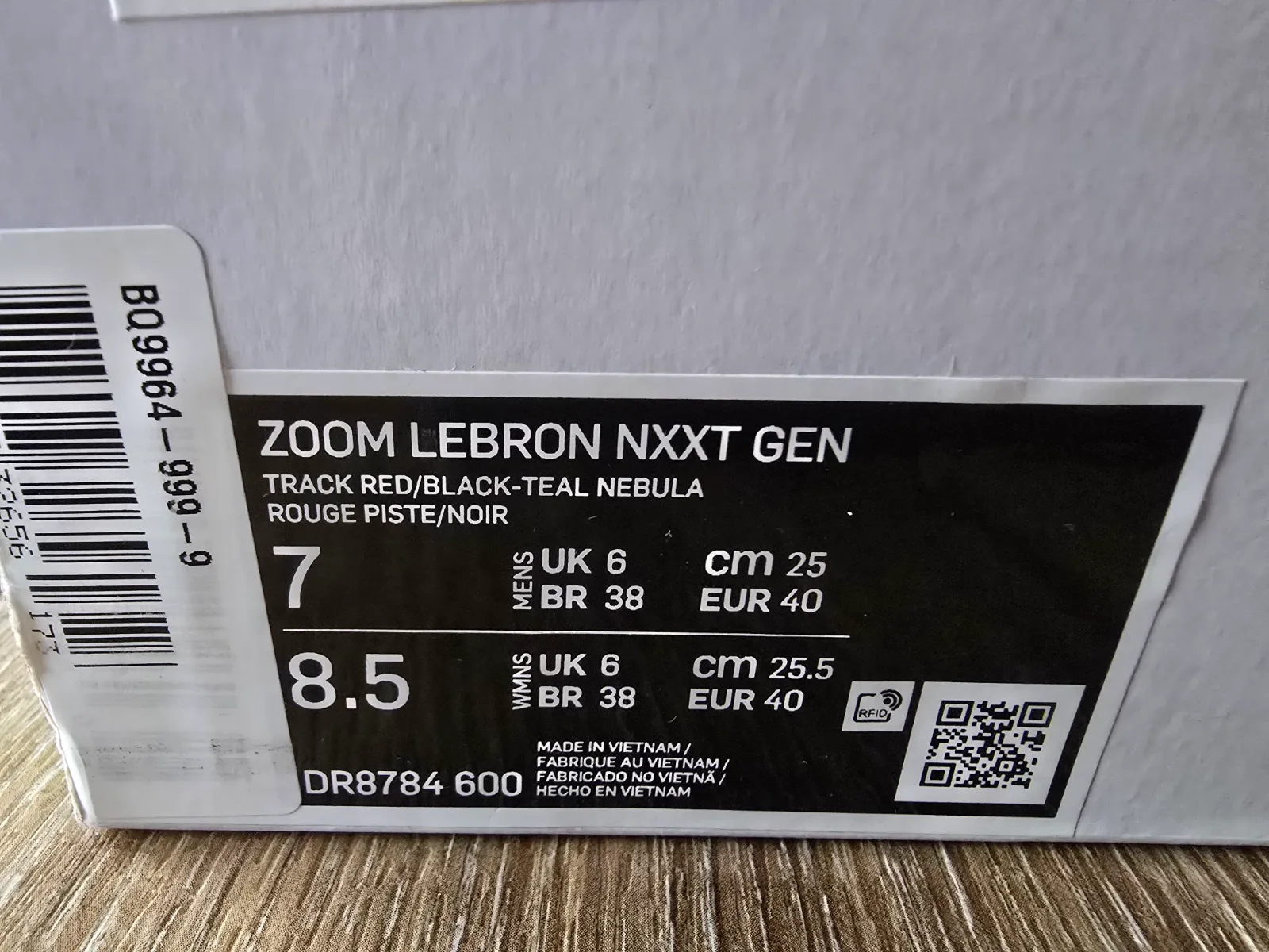 NIKE LEBRON NXXT GEN 9