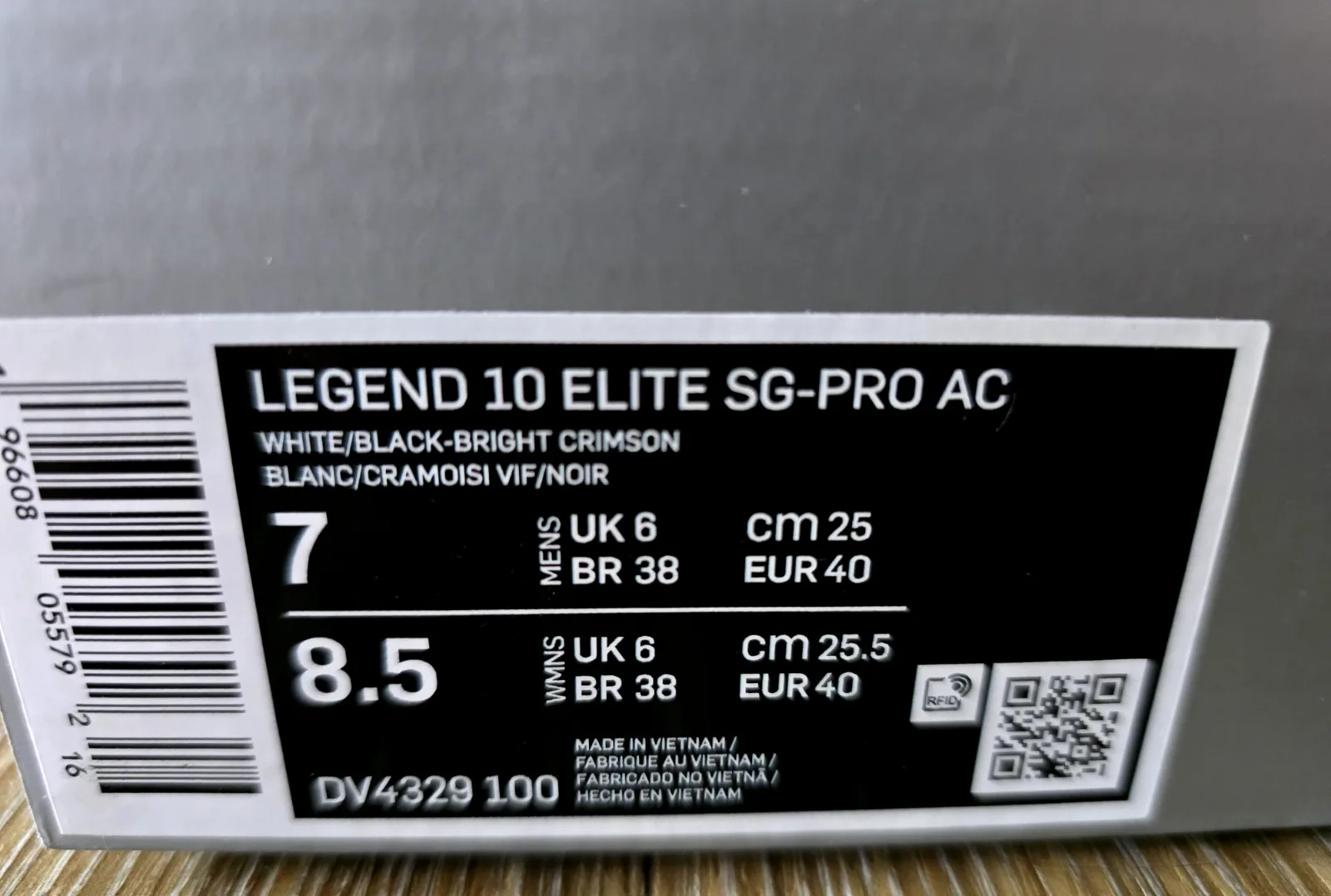 NIKE TIEMPO LEGEND 10 ELITE SG-PRO AC 9