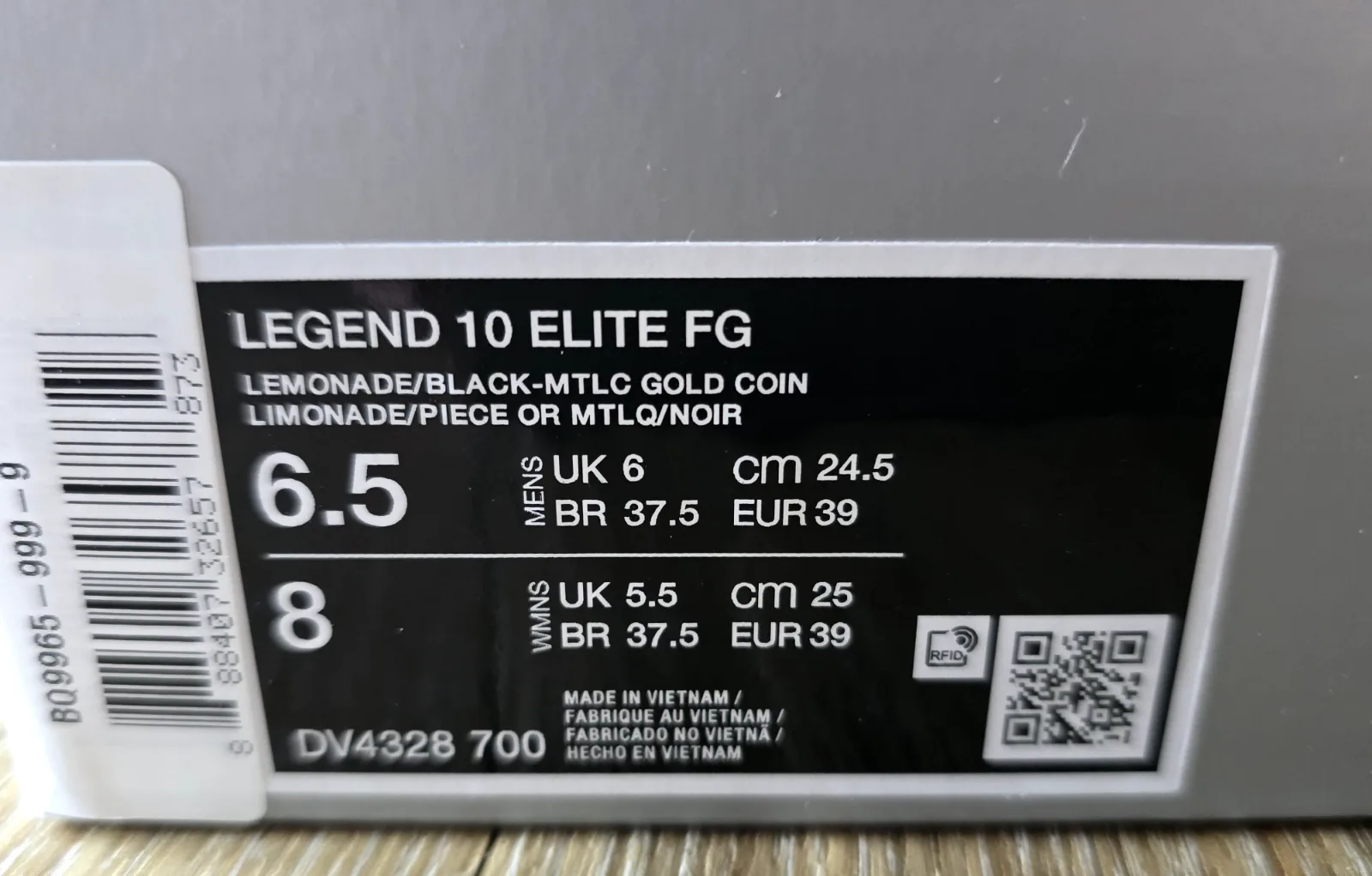 NIKE TIEMPO LEGEND 10 ELITE FG 9