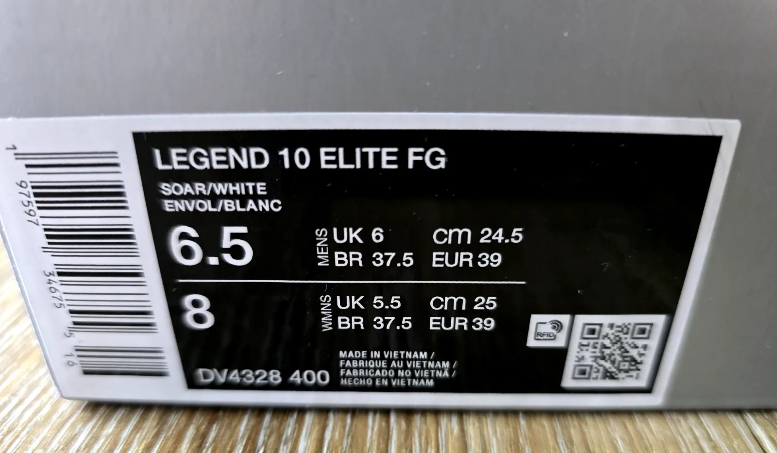 NIKE TIEMPO LEGEND 10 ELITE FG 9