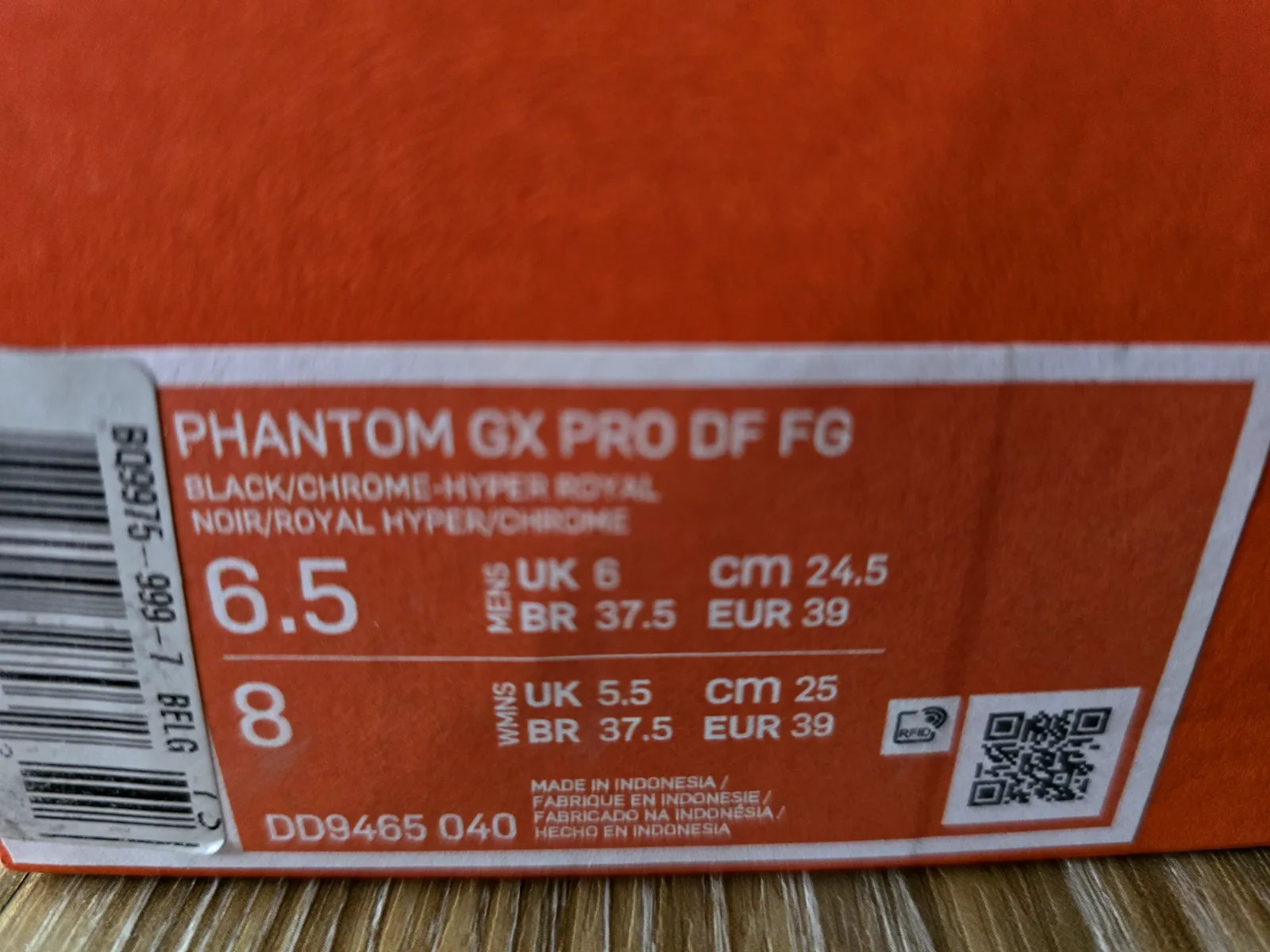 NIKE PHANTOM GX PRO DF FG 9