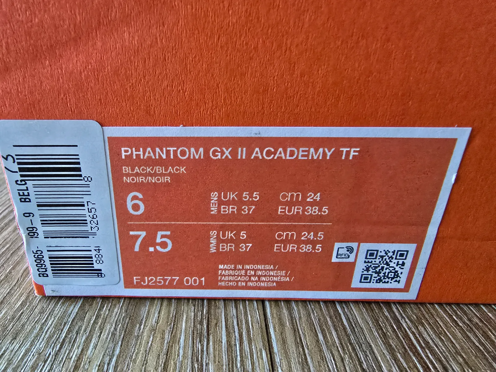 NIKE PHANTOM GX II ACADEMY TF 9