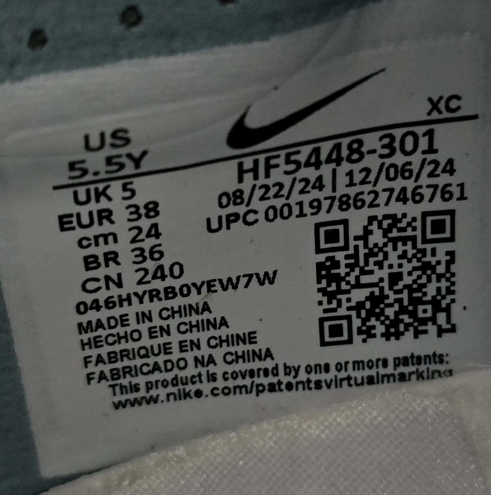 NIKE AIR ZOOM MERCURIAL VAPOR 16 PRO JR FG 8