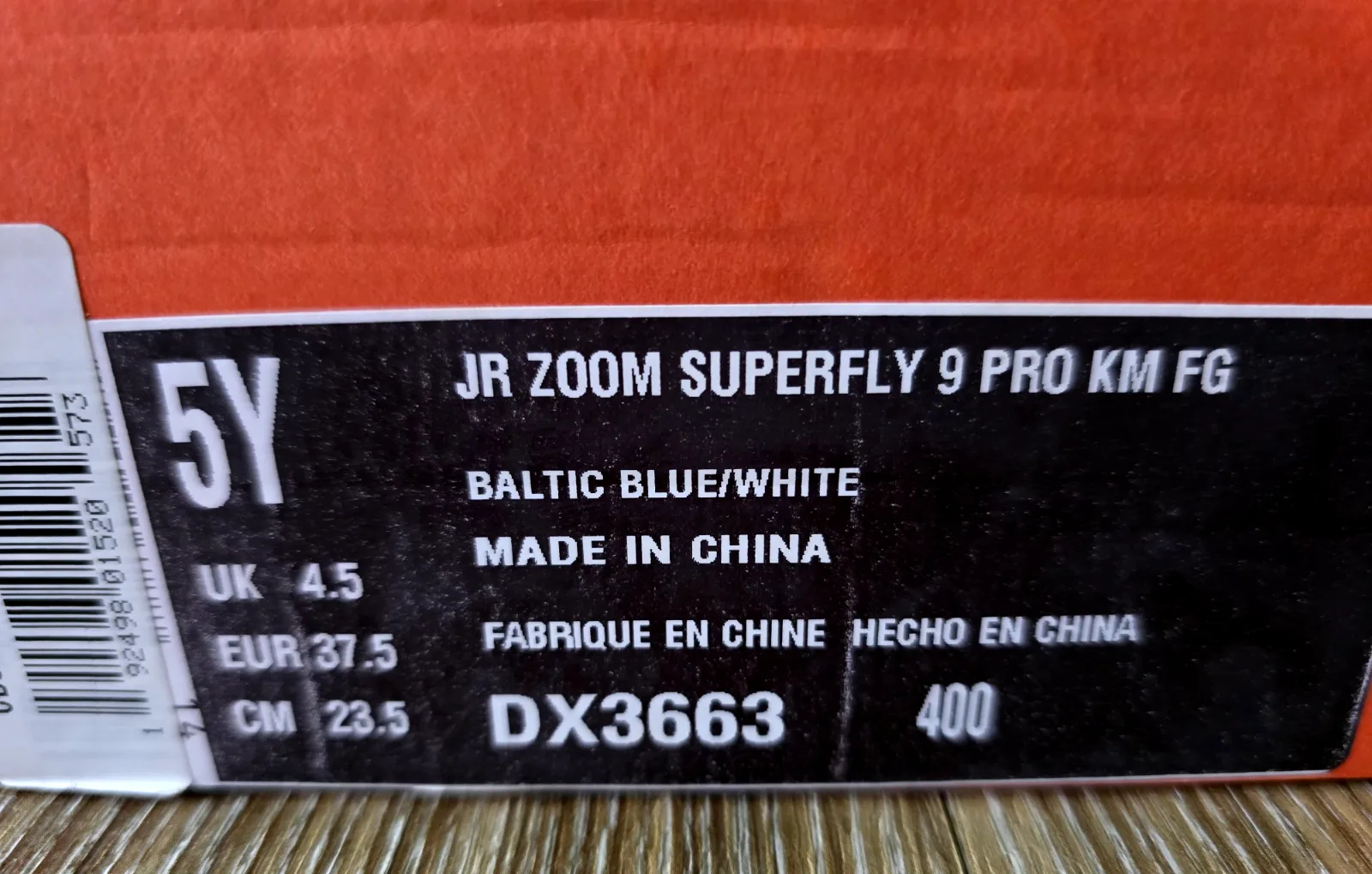 NIKE ZOOM MERCURIAL SUPERFLY 9 PRO FG 9